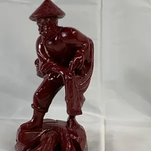 Japanese Hand carved Wood Sculpture