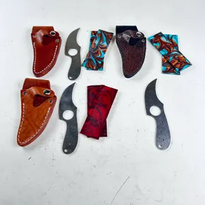 BUILD YOUR OWN 7-INCH LOCK GRIP KNIFE KIT WITH BEAUTIFUL ACRYLIC SCALES