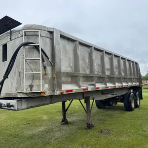 Trail Co 28’ aluminum tandem axle end dump