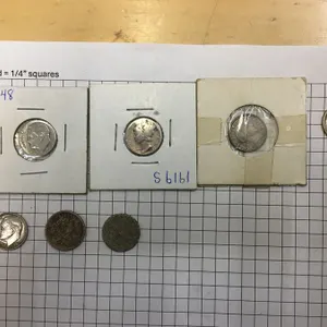 US Dimes 1910-2000's