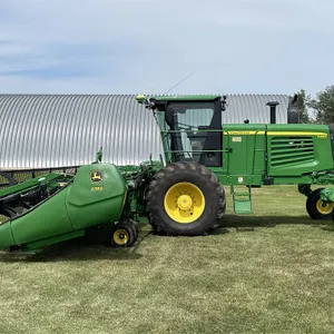 2013 JOHN DEERE D450 Swather, 684 Header Hours, 882 Engine Hours, Shedded