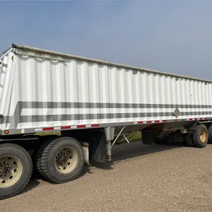 1998 DOEPKER 42 Ft. Tridem Grain Trailer, 72” High Sides, 11R24.5 Tires, Shedded