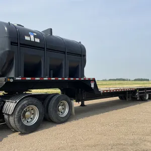 2014 BEHNKE ENTERPRISES INC. Tridem Dually Drop Deck 53 Ft. Sprayer Trailer