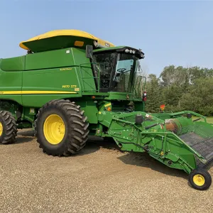2009 JOHN DEERE 9870 STS Combine w/ JD 615P 15 Ft. Pickup, Shedded