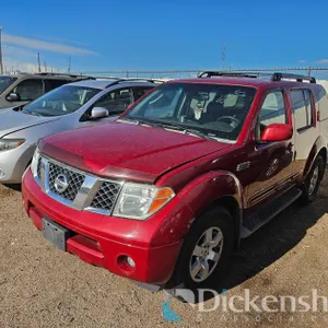 2005 NISS PATHFINDER UP 5N1AR18W45C752732