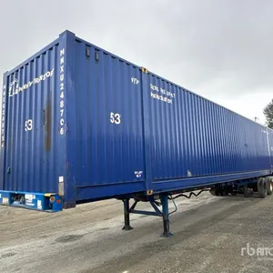 2023 CIMC 53 ft Tri/A Extendable Container Trailer