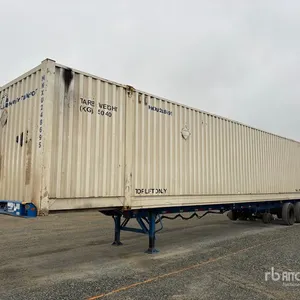 2023 CIMC 53 ft Tri/A Extendable Container Trailer