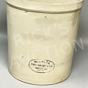 Medalta Potteries crock, no lid- some cracks