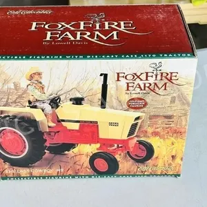 Ertl Fox fire Farms tractor & figure in box