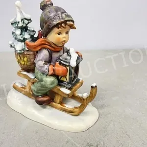 Hummel figurine- Ride to Christmas  6.5"