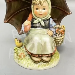 Hummel figurine-smiling through 4 7/8"