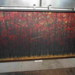 very large abstract painting
