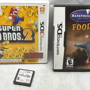 Nintendo DS 3Ds lot Mario Kart Super Mario Ratatou