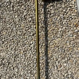 Antique Brass Spring Door push release opener