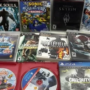 Playststion 3 4 PS3 PS4 video game lot Dark souls