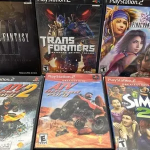 PlayStation 2 PS2 video game lot final fantasy Tra