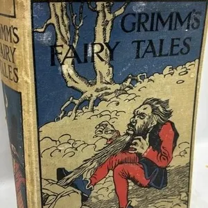 Antique Fairy Grimms Fairy Tales Book