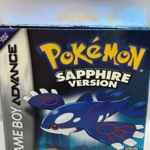 Complete Gameboy Advance Pokemon Sapphire Version