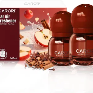 New Carori Car Air Freshener Vent Clip 13ml x2