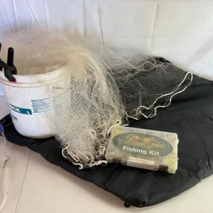 Mixed Fishing Gear Set - Cast Net & 270pc Kit