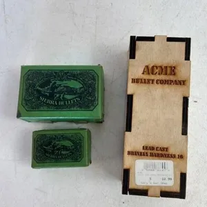 Sierra & Acme Cast Bullet Assortment (Lot of 3)