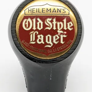 BALL TAP KNOB HANDLE HEILEMANS OLD STYLE LAGER BEER LA CROSSE WISCONSIN (TRUE NAME)