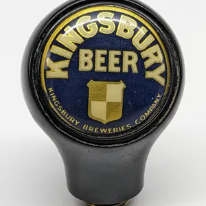 BALL TAP KNOB HANDLE KINGSBURY BEER WISCONSIN