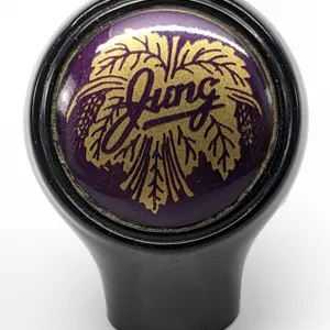 BALL TAP KNOB HANDLE JUNG BEER RANDOM LAKE WISCONSIN (BASTIAN BROS)
