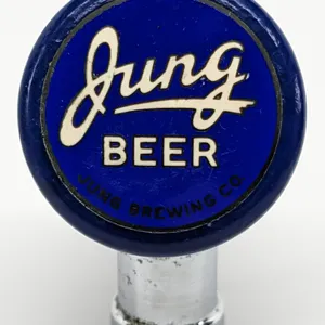 BALL TAP KNOB HANDLE JUNG BEER RANDOM LAKE WISCONSIN (GEN PRODUCTS)