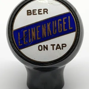 BALL TAP KNOB LEINENKUGEL BEER ON TAP CHIPPEWA FALLS WISCONSIN