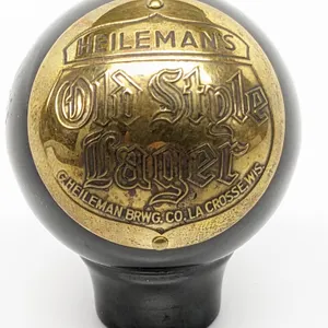 BALL TAP KNOB HEILEMANS OLD STYLE LAGER BEER LA CROSSE WISCONSIN (DAKA-WARE)