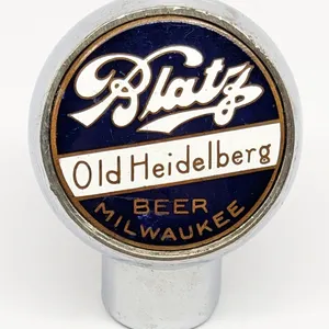 BALL TAP KNOB HANDLE BLATZ OLD HEIDELBERG BEER MILWAUKEE WISCONSIN (FOX CO)