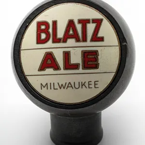 BALL TAP KNOB HANDLE BLATZ ALE BEER MILWAUKEE WISCONSIN