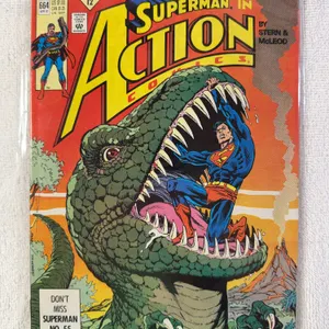 Superman in Action Comics-Time and Time Again!