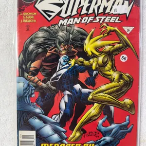 Genesis Superman-Man of Steel, Menaced by Mainframe!