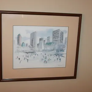 S. Finkenberg Central Park Print