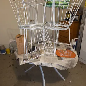 Outdoor table and chairs