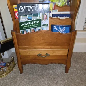 Magazine rack holder