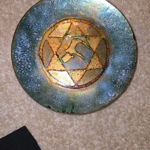Handmade plate in israel