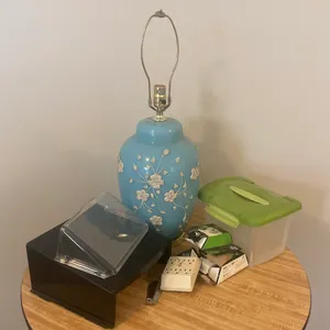 Decorative Lamp, HP Printer Ink & Household Miscellaneous