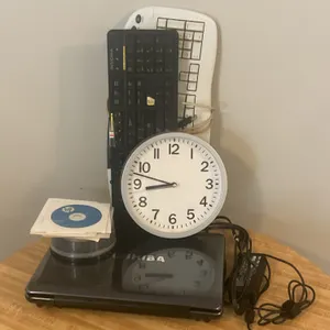 Toshiba Laptop, Keyboards, Wall Clock & Computer Accessories