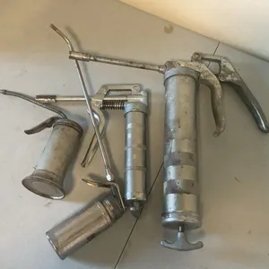 Vintage Grease Guns & Oilers – 4 Pieces