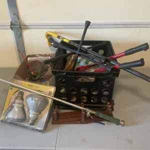 Assorted Garage, Hardware & Hand Tool Lot