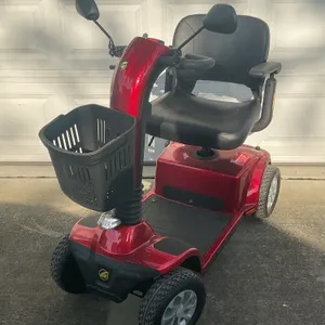Golden Technologies Red 4-Wheel Mobility Scooter with Charger