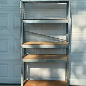 Heavy-Duty Metal Storage Shelving Unit