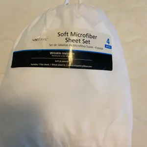 Mainstays Queen 4-Piece Soft Microfiber Sheet Set