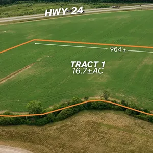 Tract 1: 16.7± Acres