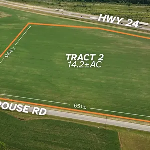 Tract 2: 14.2± Acres