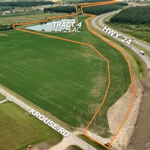 Tract 4: 44.2± Acres with Pond