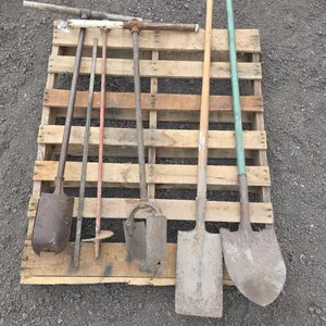 Hand tools shovels post hole augers